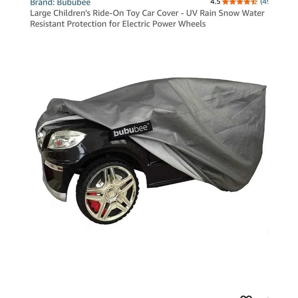 NIB BUbubee ride in car cover protector set of 2
